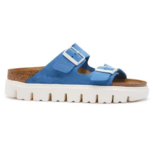 Birkenstock Arizona Sandali Papillio Blu Donna Plateau Stiloso