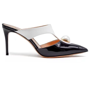 Sabot Casadei Julia Big Bianco Nero Per Ogni Occasione Donna