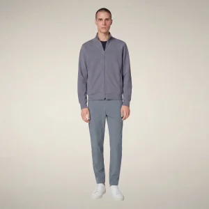 Pantaloni uomo slim Steve L.32 grigio pioggia- FYI