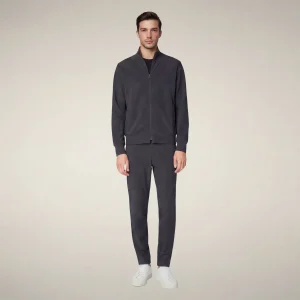 Pantaloni uomo slim Steve L.32 nero - FYI