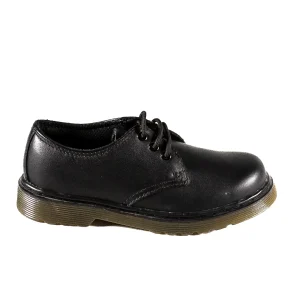 Scarpa Dr. Martens bambino allacciata bassa nera