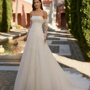ABITO DA SPOSA AIRE ROSA CLARA’ INDIRA