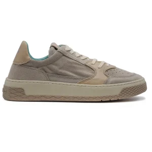Sneakers Panchic Linea Basket P02 Uomo Grigio Con Logo Posteriore